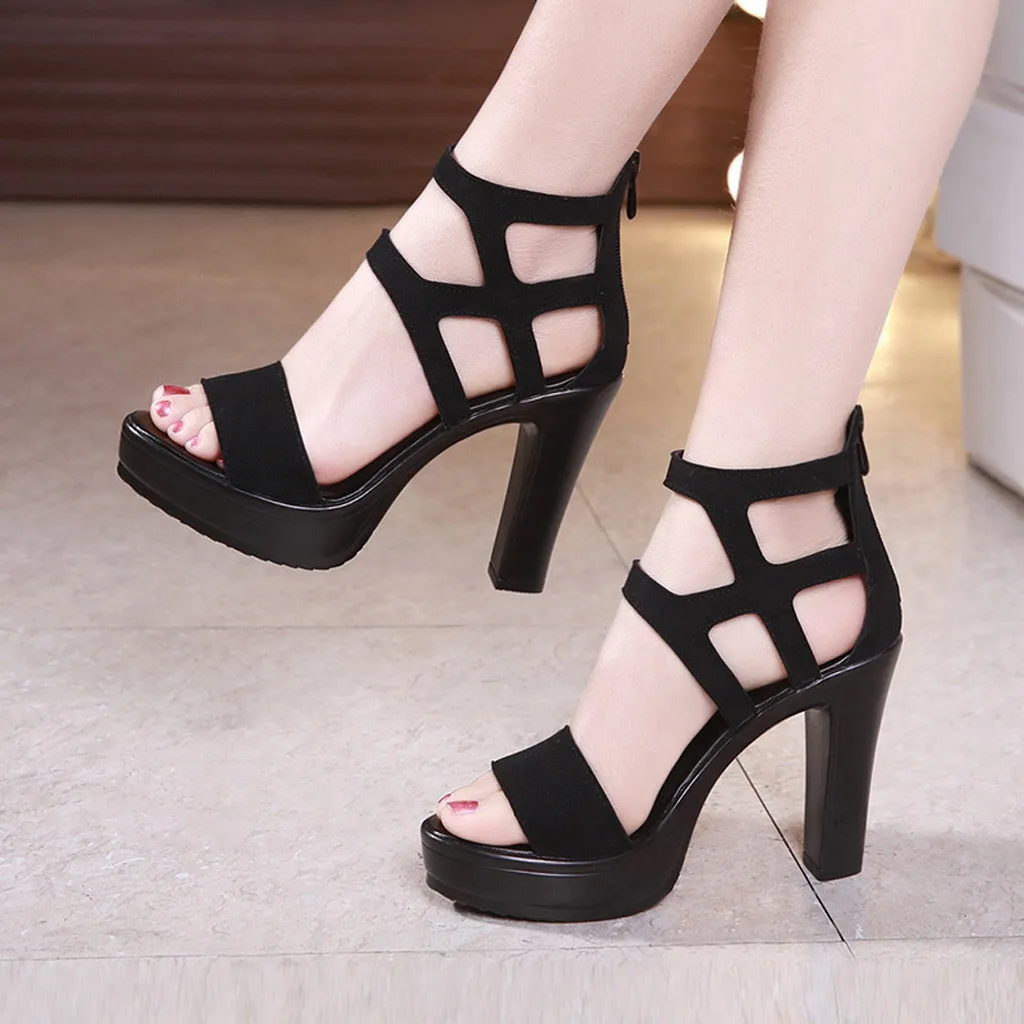 MUQGEW Hollow out Sandal for woman Fashion Platform Sexy party Sandals woman shoes summer Fish Mouth Zipper Sandal chaussures
MUQGEW Hollow out Sandal for woman Fashion Platform Sexy party Sandals woman shoes summer Fish Mouth Zipper Sandal chaussures