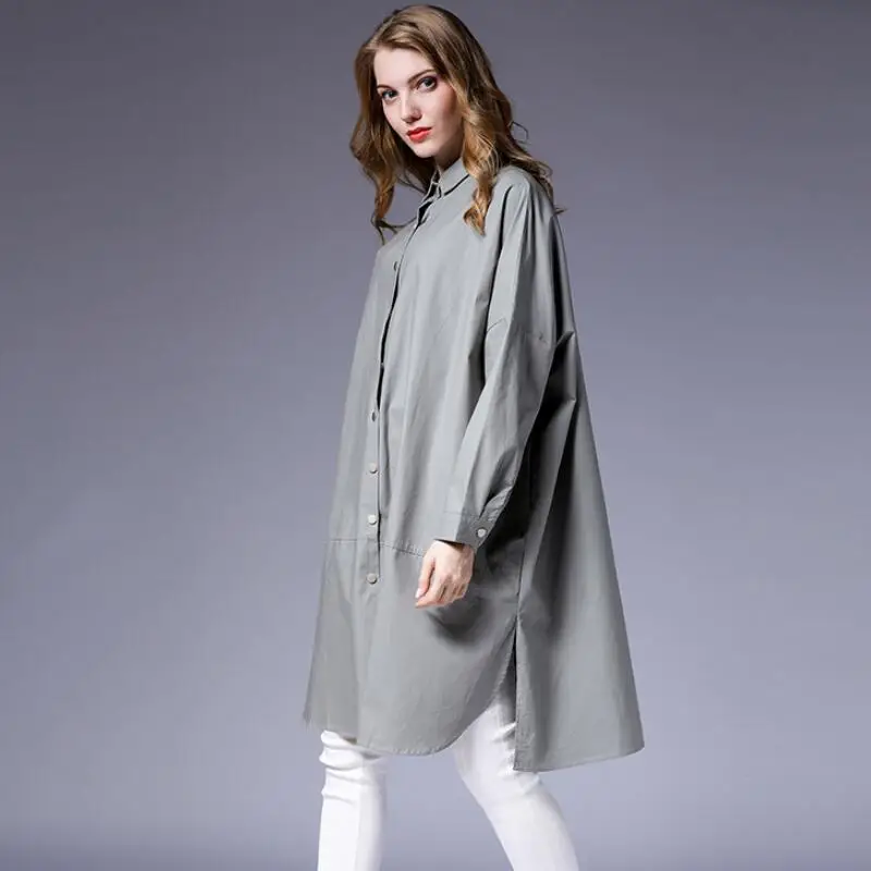 Long Sleeve Woman Blouse Shirt Ladies Loose And Comfortable In The Long Women Casual Tops Plus Size Elegant Female
Long Sleeve Woman Blouse Shirt Ladies Loose And Comfortable In The Long Women Casual Tops Plus Size Elegant Female