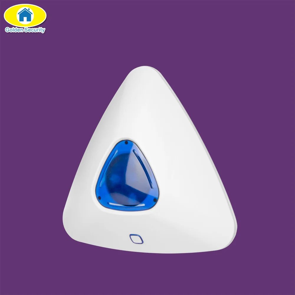 Golden Security Alarm Wireless Strobe Siren Flashing Siren Light Strobe Siren 433 MHz for G90B Plus WiFi GSM Alarm System
Golden Security Alarm Wireless Strobe Siren Flashing Siren Light Strobe Siren 433 MHz for G90B Plus WiFi GSM Alarm System