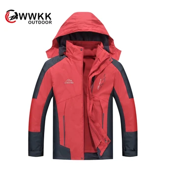 Outdoor Three-in-one Jacket Two-piece Suit Mountaineering Hiking Travel Waterproof Windproof Detachable Hat Inner Fleece Old
Outdoor Three-in-one Jacket Two-piece Suit Mountaineering Hiking Travel Waterproof Windproof Detachable Hat Inner Fleece Old