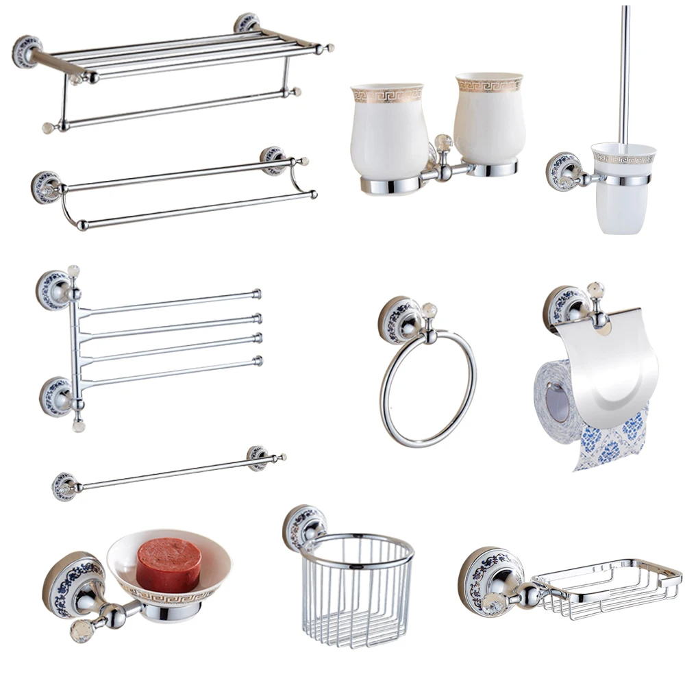 European Punch-free Crystal SilverTowel Rack Set Toilet Brush Holder Bathroom Shelf Paper Holder Soap Dish Hardware Pendant
European Punch-free Crystal SilverTowel Rack Set Toilet Brush Holder Bathroom Shelf Paper Holder Soap Dish Hardware Pendant