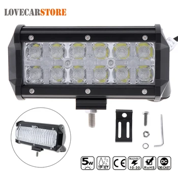 5.7 Inch 60W Offroad Car LED Work Light Bar 12x 7D Cross DRL LED Beam Combo Driving Lamp for Off road Auto SUV Truck ATV
5.7 Inch 60W Offroad Car LED Work Light Bar 12x 7D Cross DRL LED Beam Combo Driving Lamp for Off road Auto SUV Truck ATV