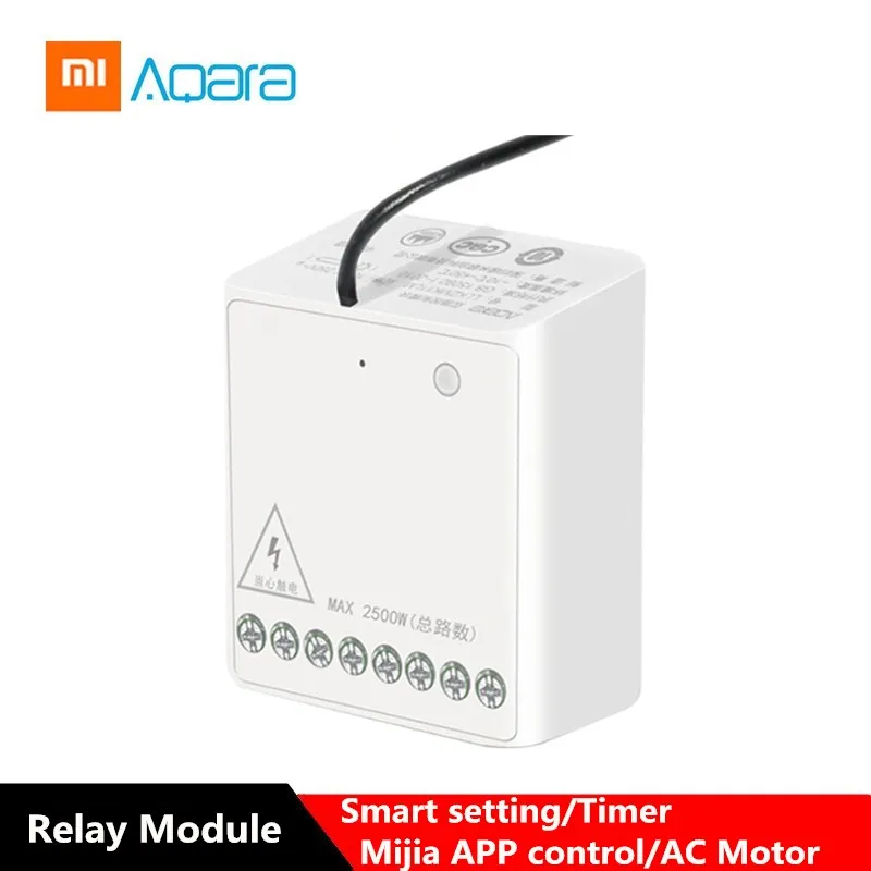 Xiaomi Aqara Two-way Module Smart Setting Timer APP Control One Control Multiple Device For Mi Home Xiaomi Ecosystem Product
Xiaomi Aqara Two-way Module Smart Setting Timer APP Control One Control Multiple Device For Mi Home Xiaomi Ecosystem Product