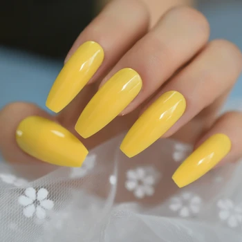 Neon Bright Leon Yellow Press on False Nails Extra Long Coffin Ballerina Shape UV Gel Glue On Fingersnails Free Adhesive Tapes
Neon Bright Leon Yellow Press on False Nails Extra Long Coffin Ballerina Shape UV Gel Glue On Fingersnails Free Adhesive Tapes