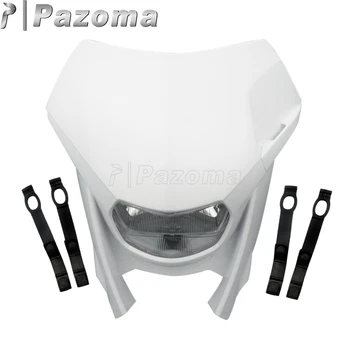 Pazoma White Dirt Bike Motorcycle Supermoto Universal Vision Headlight Off Road for GASGAS EC 515 FSR EC 300
Pazoma White Dirt Bike Motorcycle Supermoto Universal Vision Headlight Off Road for GASGAS EC 515 FSR EC 300