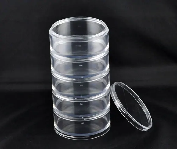 1Set 5 Layers Caddy Stackable Bead Display Jewelry Storage Box Makeup Organizer Adjustable Home Saundries Containers 70x135mm
1Set 5 Layers Caddy Stackable Bead Display Jewelry Storage Box Makeup Organizer Adjustable Home Saundries Containers 70x135mm