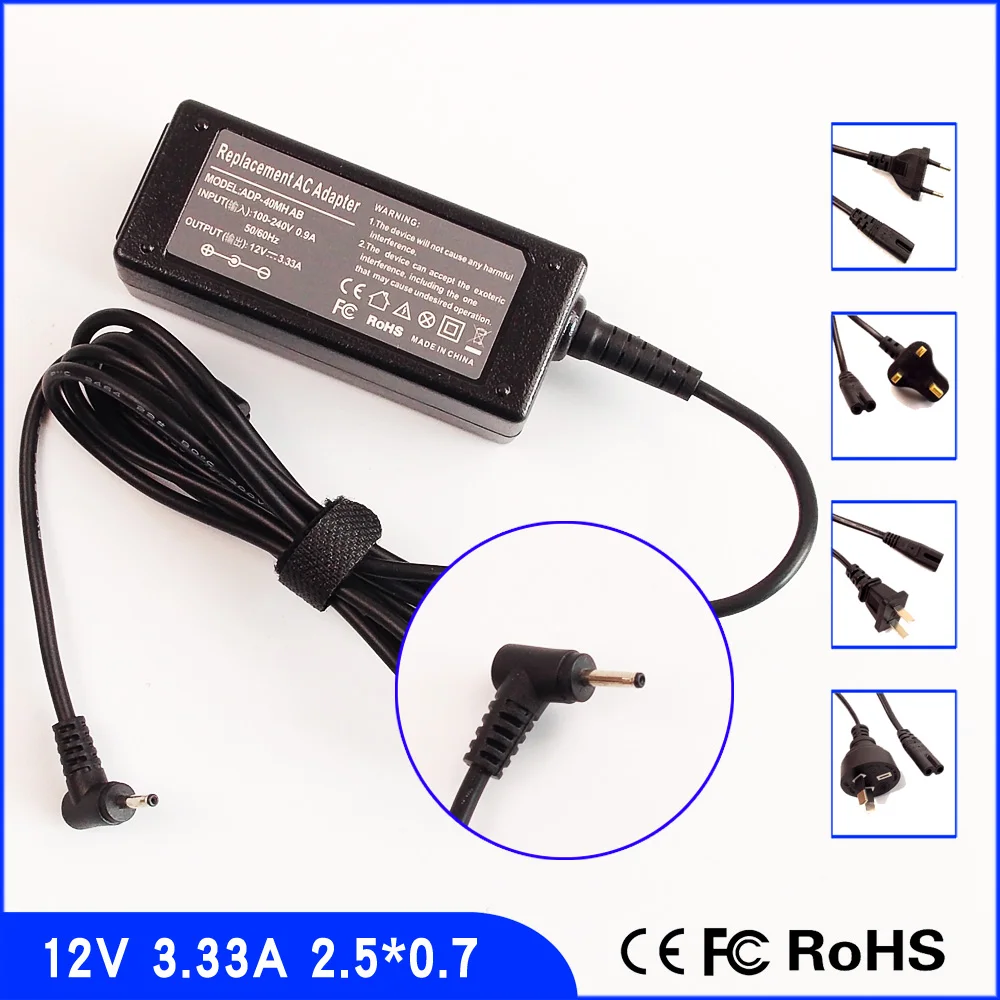 12V 3.33A Ac Adapter Power Charger for Samsung XE500T1C-A02UK XE500T1C-A03UK XE500T1C-A01CN XE500T1C-H01UK XE500T1C-A02US Laptop
12V 3.33A Ac Adapter Power Charger for Samsung XE500T1C-A02UK XE500T1C-A03UK XE500T1C-A01CN XE500T1C-H01UK XE500T1C-A02US Laptop