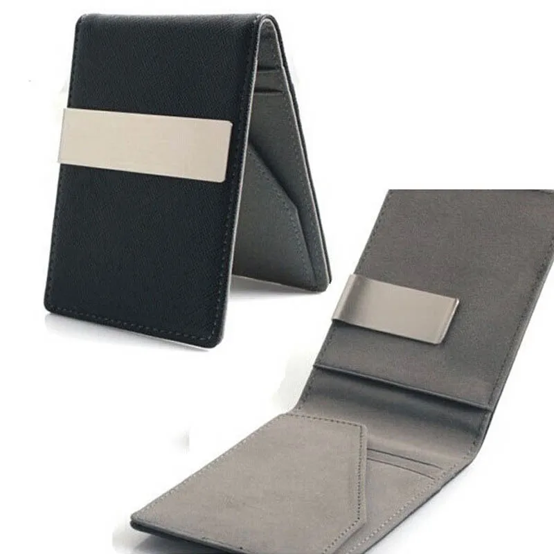 New Fashion Men's Leather Money Clips Wallet Multifunctional Thin Man Card Purses Women Metal Clamp For Money Cash Holder
New Fashion Men's Leather Money Clips Wallet Multifunctional Thin Man Card Purses Women Metal Clamp For Money Cash Holder