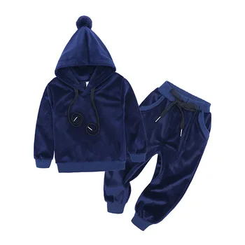 Boy Winter Warm Outfits Thicken Cartoon Bear jacket+Pants Outwear Suit Kids Hooded Set 1-7 Y Children Costume 2019
Boy Winter Warm Outfits Thicken Cartoon Bear jacket+Pants Outwear Suit Kids Hooded Set 1-7 Y Children Costume 2019