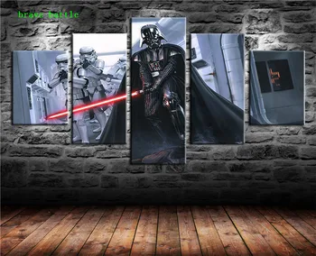 Darth Vader Star Wars-1 5 Pieces Canvas Painting Print Living Room Home Decor Modern Wall Art Oil Painting Poster
Darth Vader Star Wars-1 5 Pieces Canvas Painting Print Living Room Home Decor Modern Wall Art Oil Painting Poster