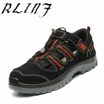 RLINF Leather Breathable and Odor-resistant Labor Insurance Shoes Steel Anti-smashing Anti-piercing Summer Wear Sandals
RLINF Leather Breathable and Odor-resistant Labor Insurance Shoes Steel Anti-smashing Anti-piercing Summer Wear Sandals