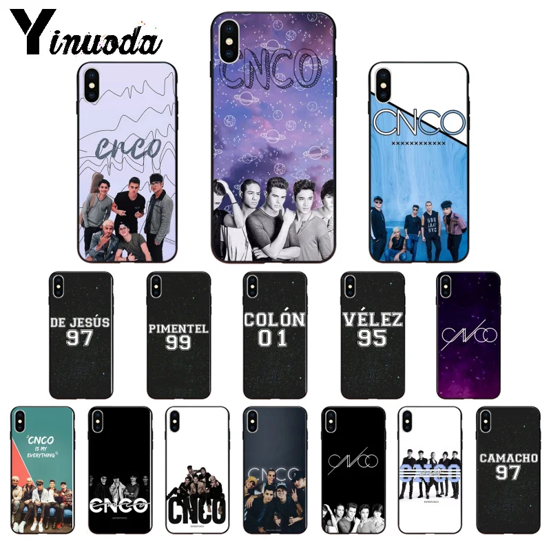 Yinuoda Team CNCO TPU Soft Phone Accessories Phone Case for Apple iPhone 8 7 6 6S Plus X XS MAX 5 5S SE XR Cellphones
Yinuoda Team CNCO TPU Soft Phone Accessories Phone Case for Apple iPhone 8 7 6 6S Plus X XS MAX 5 5S SE XR Cellphones