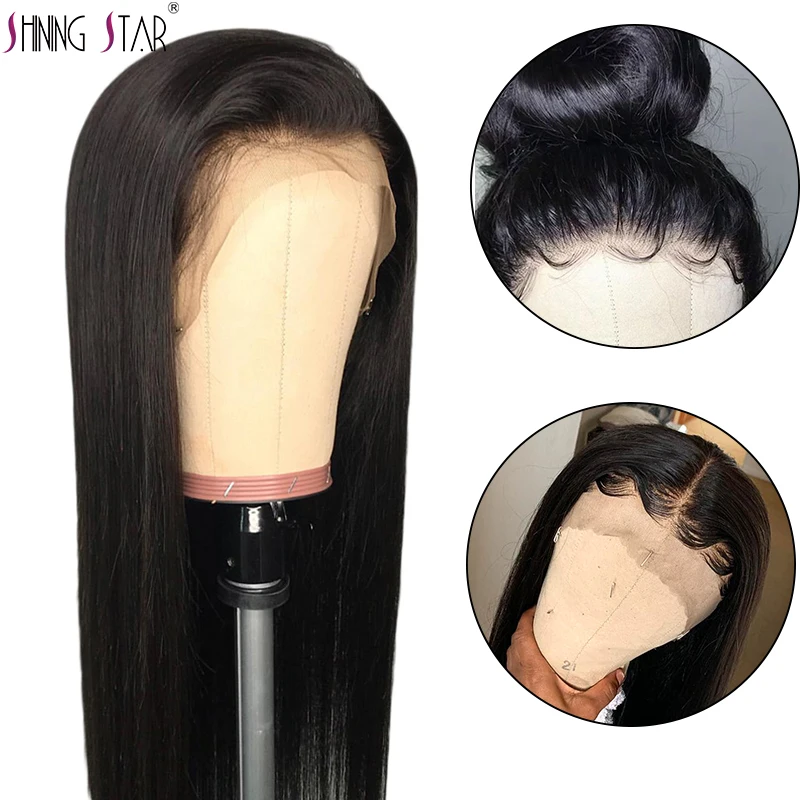 Shining Star 13*4 Lace Front Human Hair Wigs Pre Plucked Glueless Straight Hair Wigs Peruvian Remy Human Hair Lace Front Wig
Shining Star 13*4 Lace Front Human Hair Wigs Pre Plucked Glueless Straight Hair Wigs Peruvian Remy Human Hair Lace Front Wig