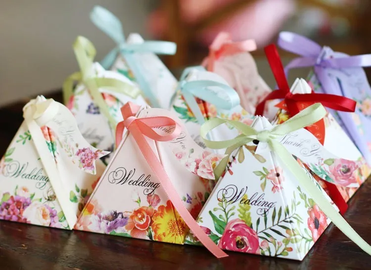 creative wedding candy box chocolate gift party paper favor box
