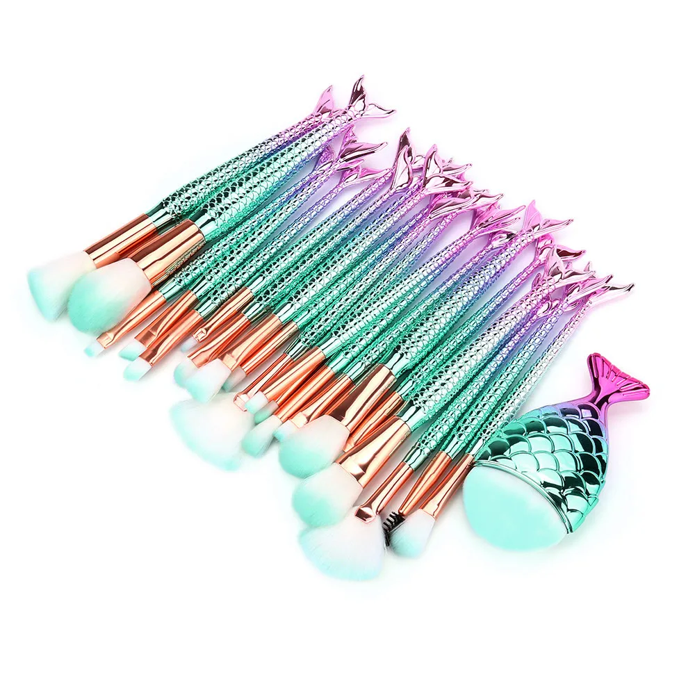 22PCS Fish Makeup Brush set Foundation Powder Blending Cosmetic Brushes Contour Concealer Nylon Hair Make Up pincel maquiagem
22PCS Fish Makeup Brush set Foundation Powder Blending Cosmetic Brushes Contour Concealer Nylon Hair Make Up pincel maquiagem