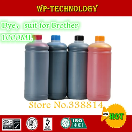 Dye refill high quality ink , suit for Brother 4 color printers , 1 litre per color , Compatible suit for all brotrher printers
Dye refill high quality ink , suit for Brother 4 color printers , 1 litre per color , Compatible suit for all brotrher printers