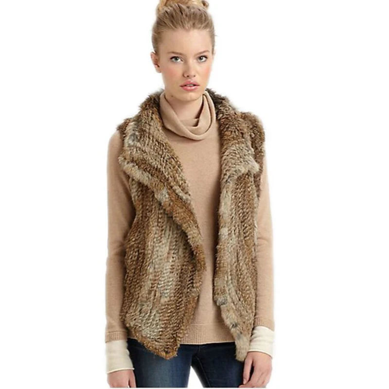 100% Real Natural Rabbit Fur Vest, Fur Waistcoat, Rabbit Fur Knitted Vest CPA Free Shipping SU-14026
100% Real Natural Rabbit Fur Vest, Fur Waistcoat, Rabbit Fur Knitted Vest CPA Free Shipping SU-14026