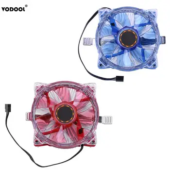 25 LED Blue Red Light CPU Cooling Fan Computer Cooling Fan Replacement Cooler Fans Universal Buckle for Intel AMD PC CPU
25 LED Blue Red Light CPU Cooling Fan Computer Cooling Fan Replacement Cooler Fans Universal Buckle for Intel AMD PC CPU