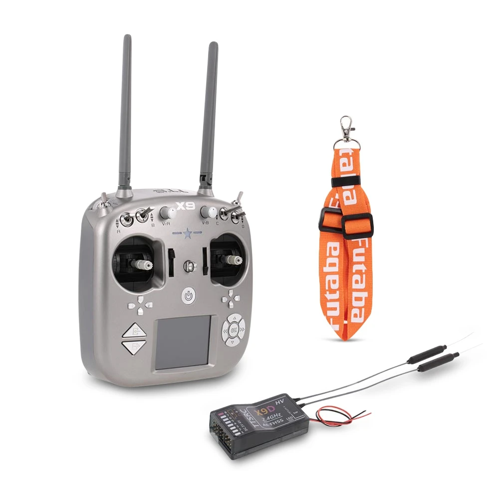 X9 9CH 2.4G LCD Screen Remote Controller Transmitter with X9D Receiver RC Helicopter Parts & Accs
X9 9CH 2.4G LCD Screen Remote Controller Transmitter with X9D Receiver RC Helicopter Parts & Accs