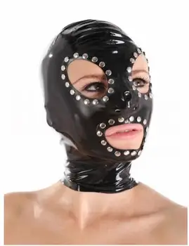 Heavy Rubber Gorgeous Mask Latex Hood Sexy Latex Rubber Fetish Mask WithPin Around Back Zipped Mask 0.8MM 
Heavy Rubber Gorgeous Mask Latex Hood Sexy Latex Rubber Fetish Mask WithPin Around Back Zipped Mask 0.8MM