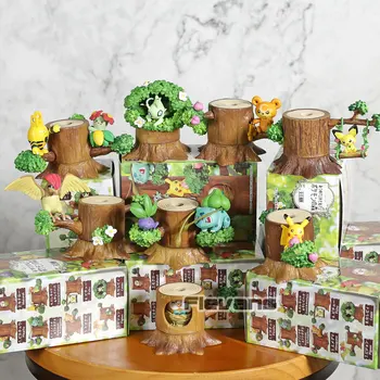 Anime Monster Forest Pichu Bulbasaur Teddiursa Bellossom Rowlet Pidgeotto Oddish Mini Kawaii PVC Figures Toys Set
Anime Monster Forest Pichu Bulbasaur Teddiursa Bellossom Rowlet Pidgeotto Oddish Mini Kawaii PVC Figures Toys Set
