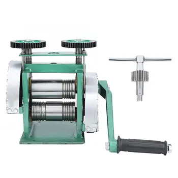 Manual Combination Rolling Mill Machine Jewelry Making Tool Processing Equipment High Quality Jewelry Tool with Handle Gear
Manual Combination Rolling Mill Machine Jewelry Making Tool Processing Equipment High Quality Jewelry Tool with Handle Gear