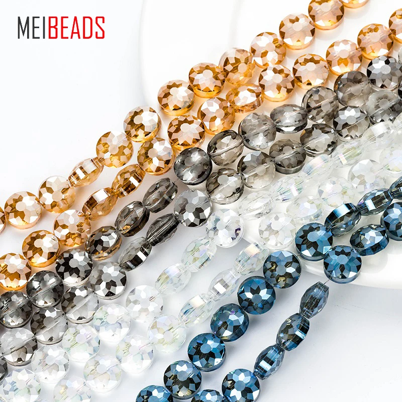 MEIBEADS 14mm Crystal Glass Oblate Multifaceted Shape Colorful Glass Beads Accessories Fit Bracelet DIY Jewelry Making EY5195
MEIBEADS 14mm Crystal Glass Oblate Multifaceted Shape Colorful Glass Beads Accessories Fit Bracelet DIY Jewelry Making EY5195