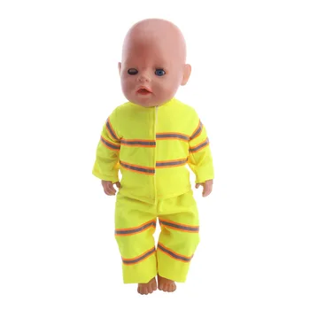 Born Baby Doll Clothes Fit 18 inch 43cm Men's fire suit Owl Bee Hair Belt Doll Accessories For Baby Festival Birthday Gift
Born Baby Doll Clothes Fit 18 inch 43cm Men's fire suit Owl Bee Hair Belt Doll Accessories For Baby Festival Birthday Gift