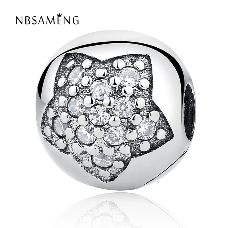 Authentic 925 Sterling Silver Bead Charm Full Crystal Star Stopper Safety Lock Beads Fit Pandora Bracelet & Bangle DIY Jewelry
Authentic 925 Sterling Silver Bead Charm Full Crystal Star Stopper Safety Lock Beads Fit Pandora Bracelet & Bangle DIY Jewelry