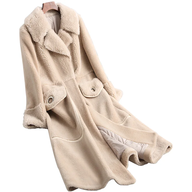 Luxury Lady Real Wool Blend Fur Coat Jacket Winter Genuine Women Fur X-Long Outerwear Coats LF5122
Luxury Lady Real Wool Blend Fur Coat Jacket Winter Genuine Women Fur X-Long Outerwear Coats LF5122