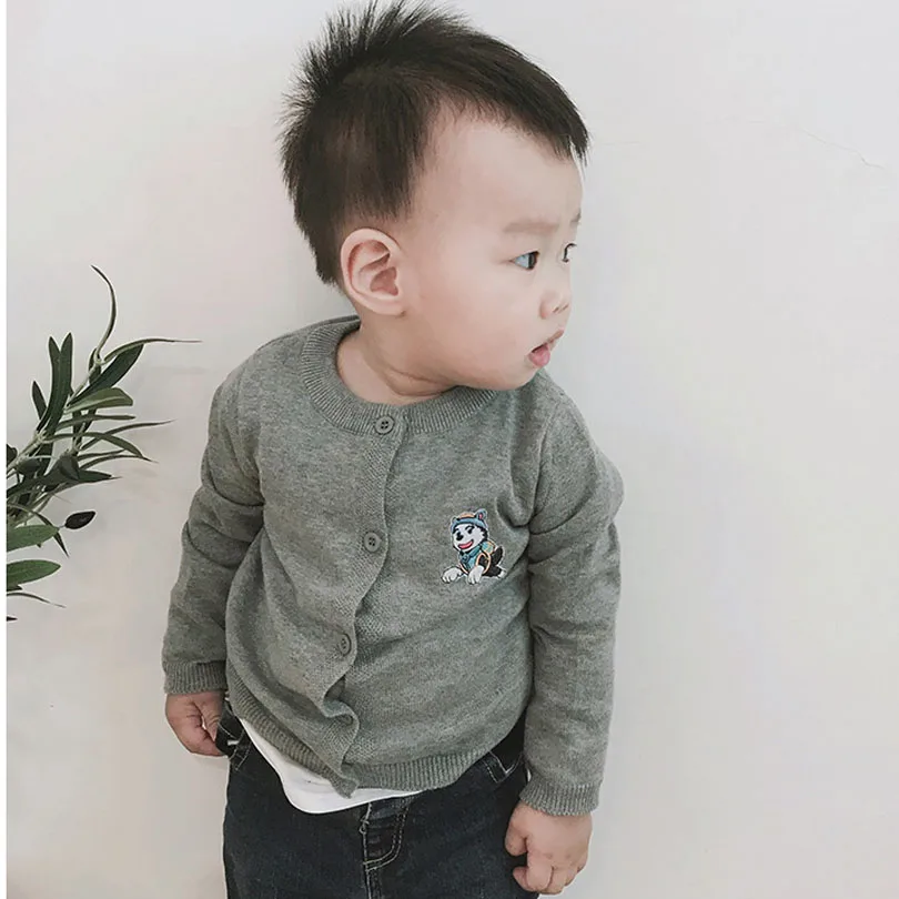 2020 Kids Boys Sweaters Cartoon Dog Clothes Spring Autumn Children Cotton Knitted Girls Sweater Coat Warm Toddler Baby Cardigan
2020 Kids Boys Sweaters Cartoon Dog Clothes Spring Autumn Children Cotton Knitted Girls Sweater Coat Warm Toddler Baby Cardigan