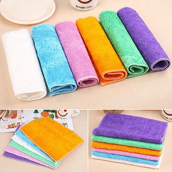 New Arrival Dish Towel Dishcloth Bamboo Fiber Oil Washing Towels Scouring Pad Kitchen Gadget BI3I
New Arrival Dish Towel Dishcloth Bamboo Fiber Oil Washing Towels Scouring Pad Kitchen Gadget BI3I