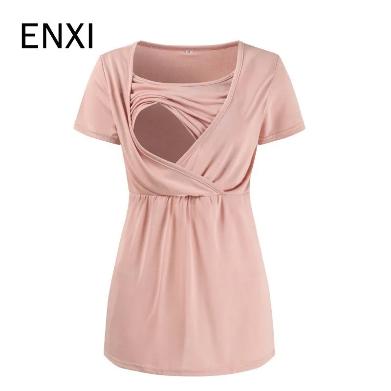ENXI Summer Maternity Clothes Nursing Top Nursing Breastfeeding Tops Pregnancy Clothes For Pregnant Women Maternity Tops
ENXI Summer Maternity Clothes Nursing Top Nursing Breastfeeding Tops Pregnancy Clothes For Pregnant Women Maternity Tops
