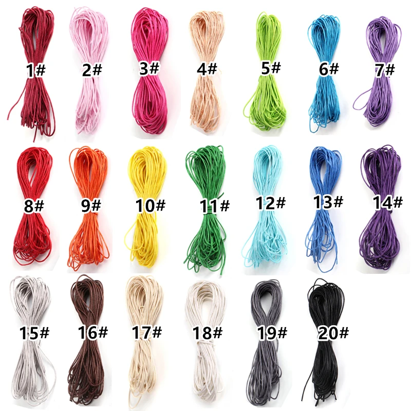 10 Meters 1MM Waxed Leather Thread Wax Cotton Cord String Strap Necklace Rope Bead For Shamballa Bracelet 20 Colors Choice
10 Meters 1MM Waxed Leather Thread Wax Cotton Cord String Strap Necklace Rope Bead For Shamballa Bracelet 20 Colors Choice