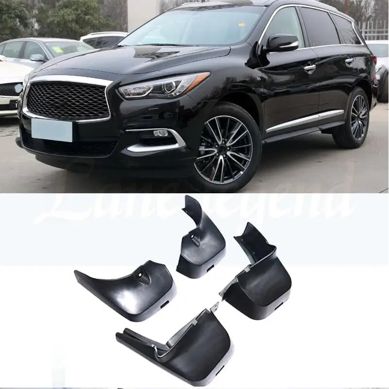 4PCS Mud Flaps For Infiniti JX35 QX60 2013 - 2018 Mudflaps MudFlap Splash Guards Fender Mudguards Front Rear 2014 2015 2016 2017
4PCS Mud Flaps For Infiniti JX35 QX60 2013 - 2018 Mudflaps MudFlap Splash Guards Fender Mudguards Front Rear 2014 2015 2016 2017