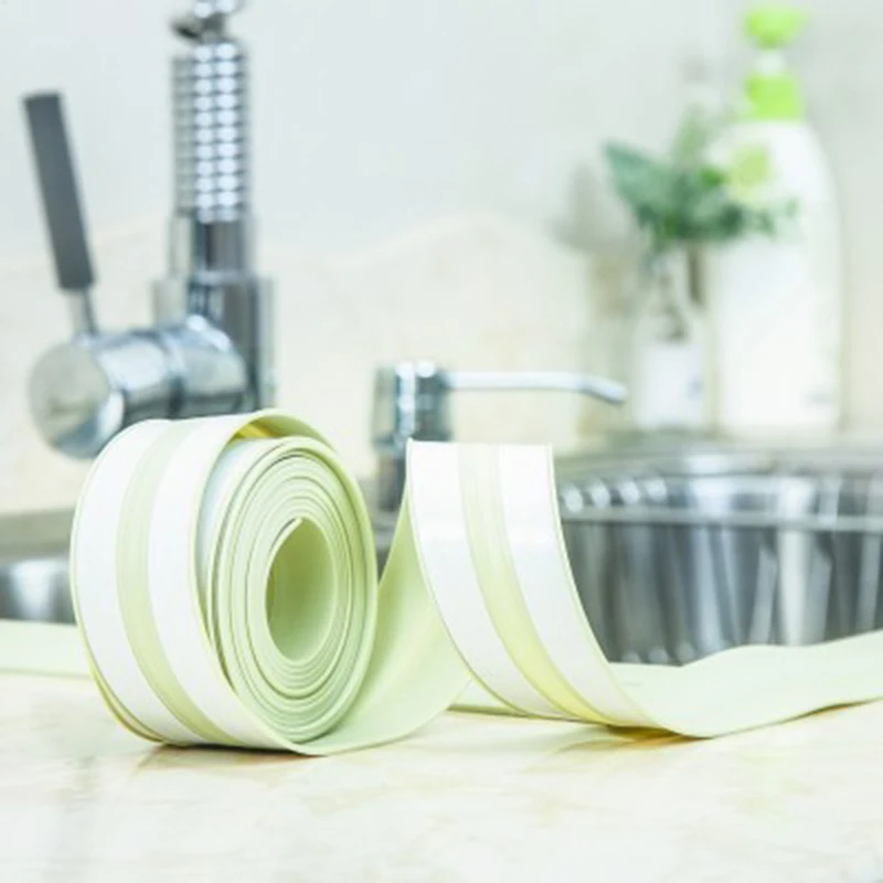 2.6m*3cm Self Adhesive Waterproof Tape Kitchen Sink Seam Mold Proof Tape Corner Line Waterproof Joint Tape For Bathroom Kitchen
2.6m*3cm Self Adhesive Waterproof Tape Kitchen Sink Seam Mold Proof Tape Corner Line Waterproof Joint Tape For Bathroom Kitchen