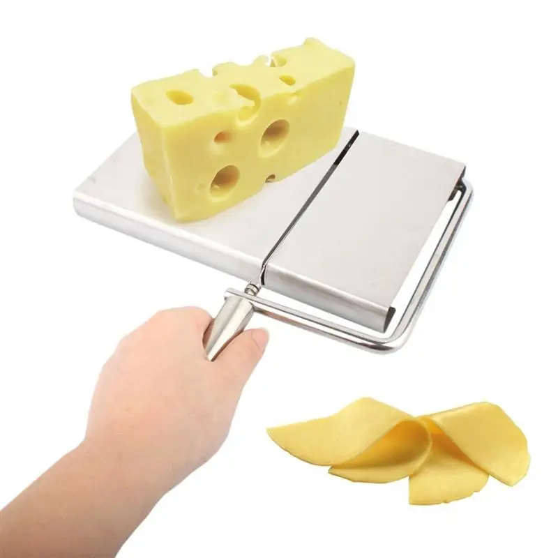 Stainless Steel Cheese Slicer Butter Cutting Knives for Making Dessert Kitchen Cooking Tools
Stainless Steel Cheese Slicer Butter Cutting Knives for Making Dessert Kitchen Cooking Tools