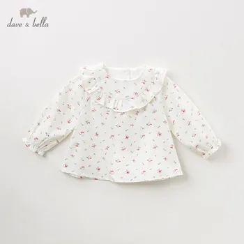 DB11753 dave bella autumn baby girls cute floral shirts infant toddler 100% cotton tops children high quality clothes
DB11753 dave bella autumn baby girls cute floral shirts infant toddler 100% cotton tops children high quality clothes