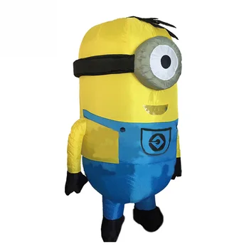 Halloween Small Yellow People Despicable Me Minions Inflatable Costumes Air Blown One Eye Clothes Cosplay Party Toys
Halloween Small Yellow People Despicable Me Minions Inflatable Costumes Air Blown One Eye Clothes Cosplay Party Toys
