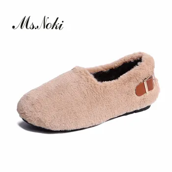 Fashion hairy warm women shoes winter flcok slip on round toe female shoes short plush solid woman casual shoes low heel Wedge
Fashion hairy warm women shoes winter flcok slip on round toe female shoes short plush solid woman casual shoes low heel Wedge