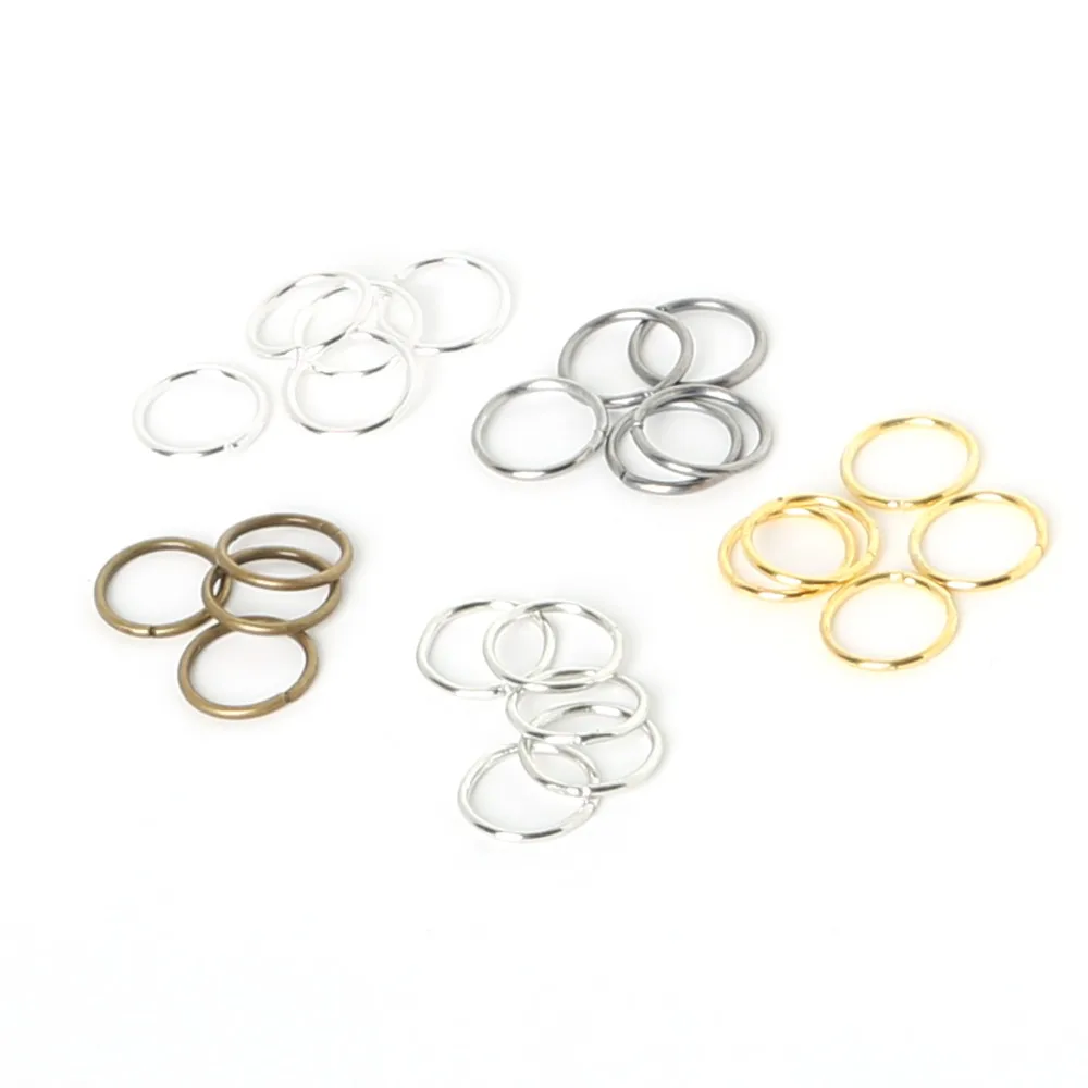 Mix Sizes 3/4/5/6/7/8/10mm Open Jump Ring link loop Silver Gold Rhodium Black Bronze For DIY Jewelry Findings Connector
Mix Sizes 3/4/5/6/7/8/10mm Open Jump Ring link loop Silver Gold Rhodium Black Bronze For DIY Jewelry Findings Connector