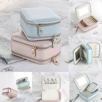 2019 Newest Portable Travel Jewelry Box Carrying Cases Organizer Outdoor Leather Ornaments Case Storage Jewelry Display Dropship
2019 Newest Portable Travel Jewelry Box Carrying Cases Organizer Outdoor Leather Ornaments Case Storage Jewelry Display Dropship