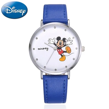 New Mickey Women Leather Quartz Fashion Casual Luxury Rhinestone Stone Girls Simple Watch Ladies Blue Red Disney Student Watches
New Mickey Women Leather Quartz Fashion Casual Luxury Rhinestone Stone Girls Simple Watch Ladies Blue Red Disney Student Watches