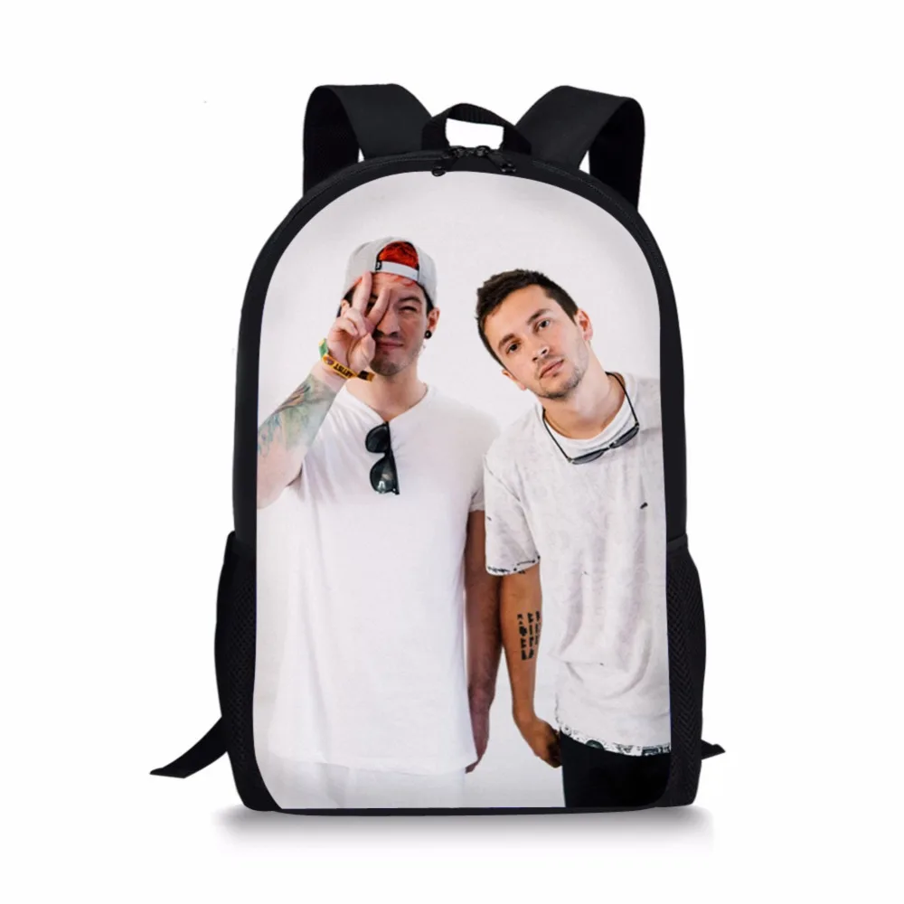 ThiKin Twenty One Pilots School Bags Men women travel Shoulder bag Student Backpack boy Backpacks Teenager Laptop Bag Mochila
ThiKin Twenty One Pilots School Bags Men women travel Shoulder bag Student Backpack boy Backpacks Teenager Laptop Bag Mochila
