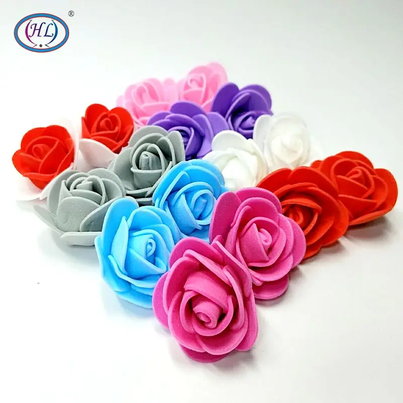 HL 100pcs/lot 3.5cm Foam Rose Artificial Flower Head Wedding Festival Decoration Flowers Appliques DIY Scrapbooking
HL 100pcs/lot 3.5cm Foam Rose Artificial Flower Head Wedding Festival Decoration Flowers Appliques DIY Scrapbooking
