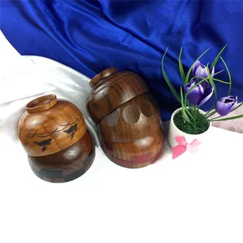 Natural Jujube Wooden Bowl with Spoon Soup Rice Noodles Bowls Kids Lunc Kitchen Tableware for Baby Food Container Janpan Style
Natural Jujube Wooden Bowl with Spoon Soup Rice Noodles Bowls Kids Lunc Kitchen Tableware for Baby Food Container Janpan Style