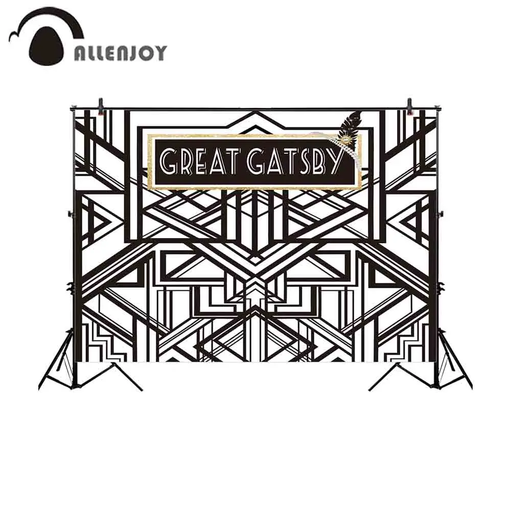 Allenjoy background for photo sessions great gatsby irregular lines retro style frame abstract stripe backdrops photocall
Allenjoy background for photo sessions great gatsby irregular lines retro style frame abstract stripe backdrops photocall