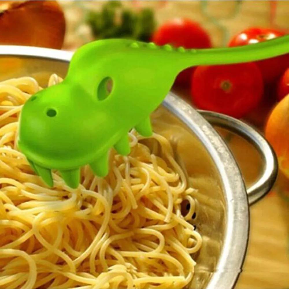 Fork Green 23cm Food Grade Plastic Non-toxic Pasta Server Dinosaur Pasta Spaghetti Serving Spoon Fork kitchen Cooking tools F159
Fork Green 23cm Food Grade Plastic Non-toxic Pasta Server Dinosaur Pasta Spaghetti Serving Spoon Fork kitchen Cooking tools F159