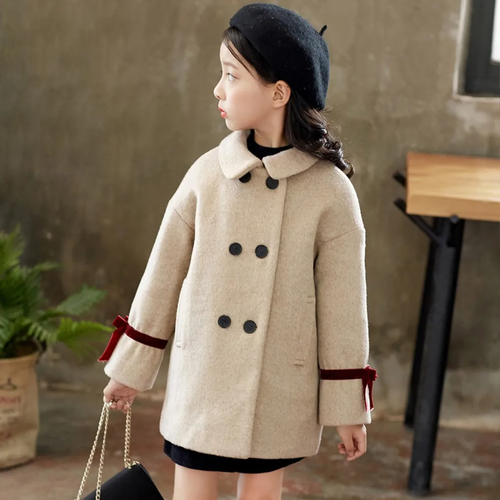 Toddler Baby Kids girl overcoat Winter new fashion Ribbons Bow Thick Warm Solid Coat Clothes Children long outerwear jacket #Q15
Toddler Baby Kids girl overcoat Winter new fashion Ribbons Bow Thick Warm Solid Coat Clothes Children long outerwear jacket #Q15