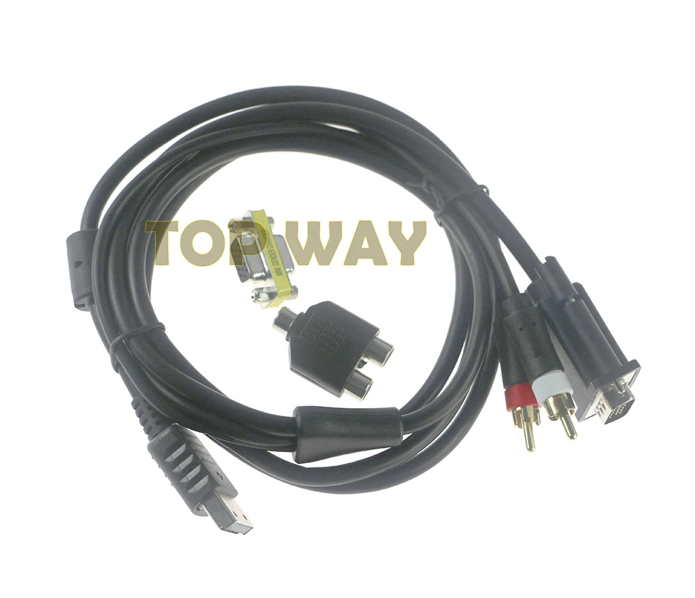 10 шт. для SEGA Dreamcast DC VGA Высокое разрешение Cable RCA Sound Adapter HD box PAL NTSC
10 шт. для SEGA Dreamcast DC VGA Высокое разрешение Cable RCA Sound Adapter HD box PAL NTSC